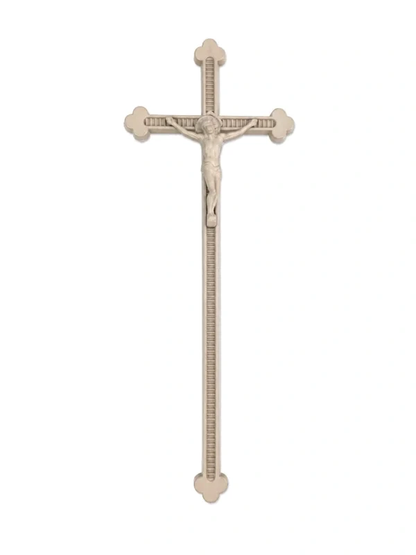 Monument Cross Aluminium Beige – 43 x 16 cm | SKU 20-22223