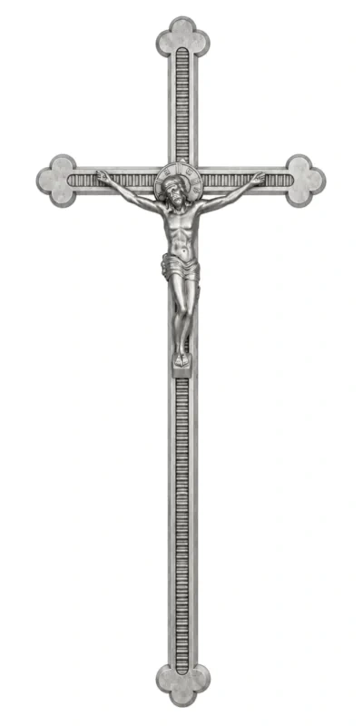 Monument Cross Aluminium Light Grey – 58 x 19 cm | SKU 20-27207