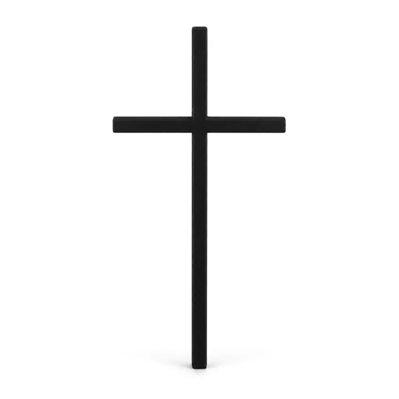 Monument Cross Aluminium Black – 25 x 12,5 cm | SKU 21-14214