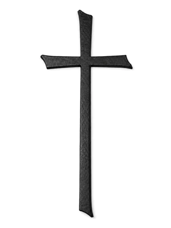 Monument Cross Aluminium Black Silver – 36 x 19,5 cm | SKU 21-17254
