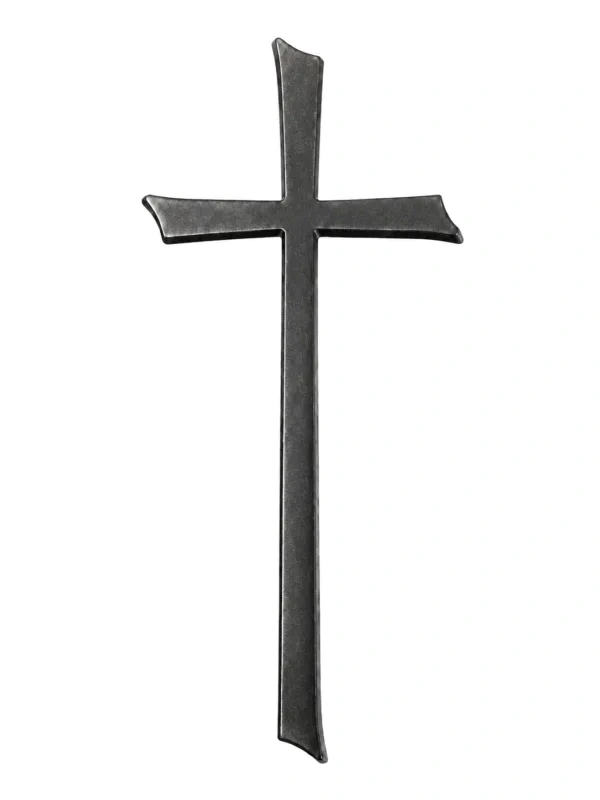 Monument Cross Aluminium Anthracite – 36 x 19,5 cm | SKU 21-18254