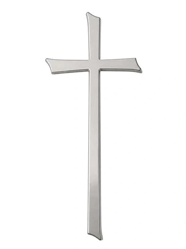 Monument Cross Aluminium Light Grey – 55 x 24 cm | SKU 21-27248