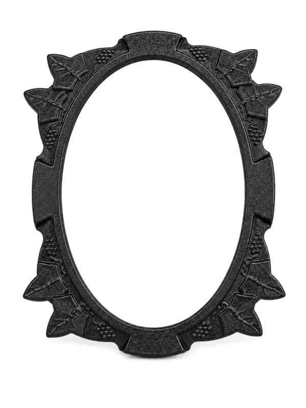 Monument Frame Oval Aluminium Black Silver – 13 x 18 cm | SKU 30-17313
