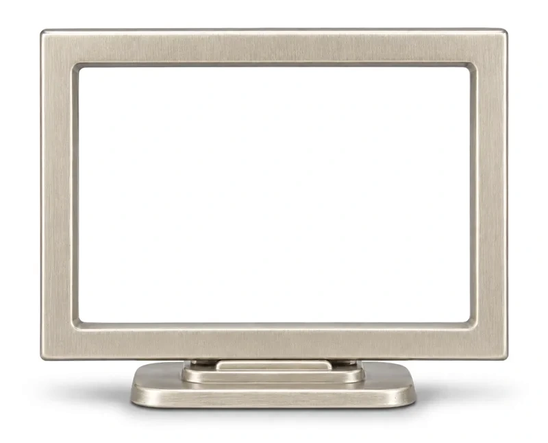 Monument Frame with Stand Rectangular Brass Satin – 24 x 30 cm | SKU 32-7362