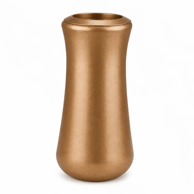Vaso portafiori bronzo scuro