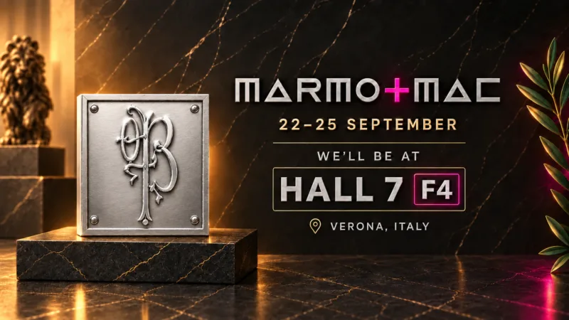Marmomac 2026 — Θ. Βροχίδης Α.Β.Ε.Ε., Hall 7 περίπτερο F4, Βερόνα
